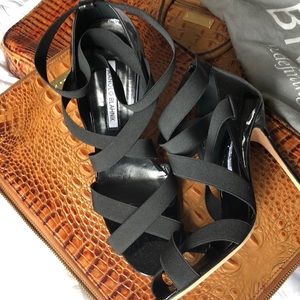 Black straps Manolo Blahnik